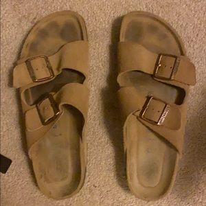 Birkenstock Beige Suede